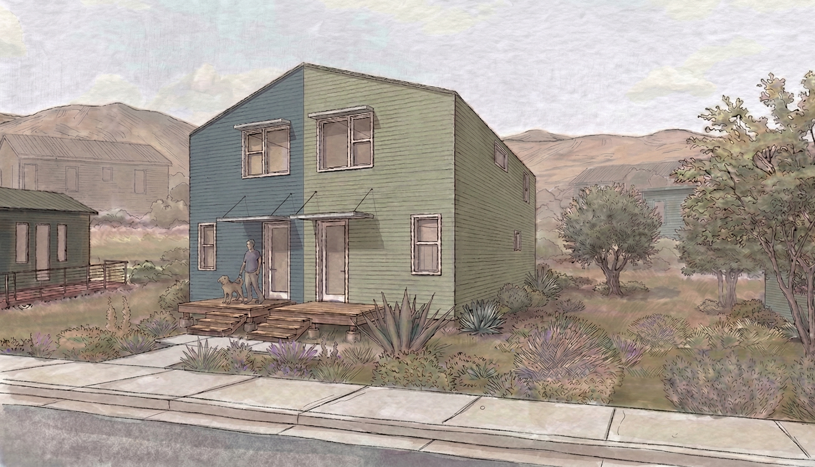 THE TANAGER MULTIPLEX exterior view